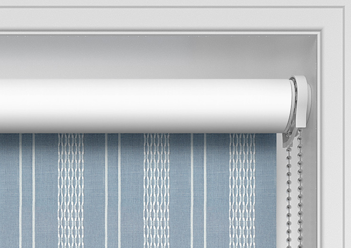 Form Striped, Windswept Blue - Twist&Fit Roller Blind - Image 11